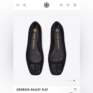 Brand New Tory Burch Georgia Flats